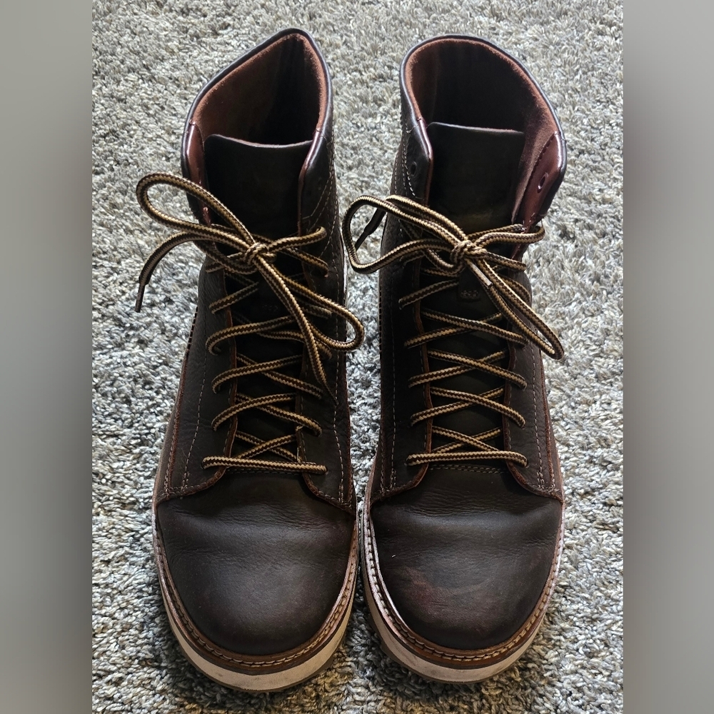 CLARKS CLARKHILL HI Dark Brown Boots Mems Size 10 26173448 - Picture 2 of 10